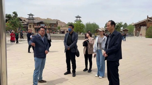 甘肅演藝集團黨委副書記，總經理劉小承一行應邀考察調研臨澤縣文旅演藝項目